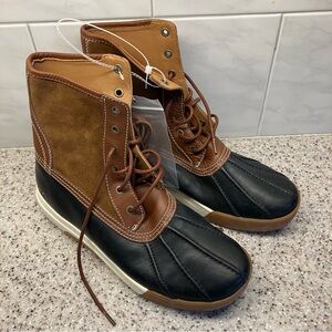 Polo Ralph Lauren Declan Blue and Brown Men's Boots size 10D